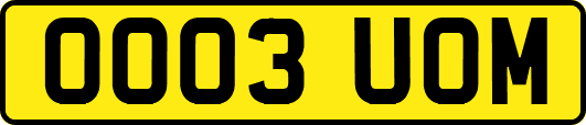 OO03UOM
