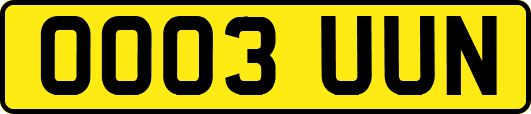 OO03UUN