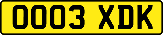 OO03XDK