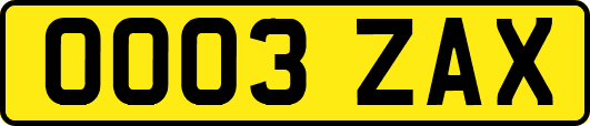 OO03ZAX