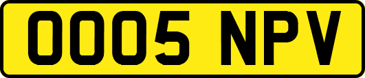 OO05NPV