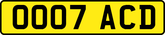 OO07ACD