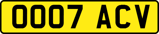 OO07ACV