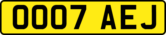 OO07AEJ