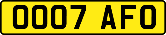 OO07AFO