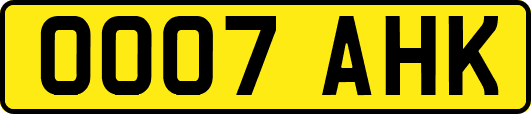 OO07AHK