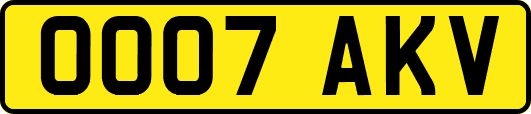 OO07AKV