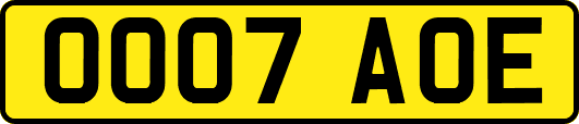 OO07AOE