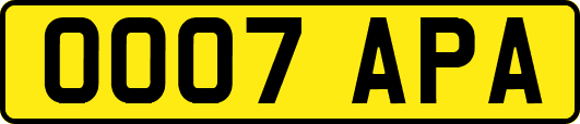 OO07APA