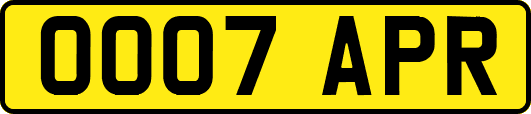 OO07APR