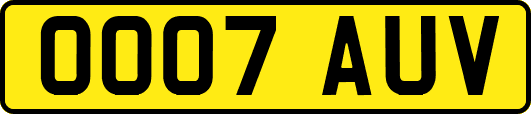 OO07AUV