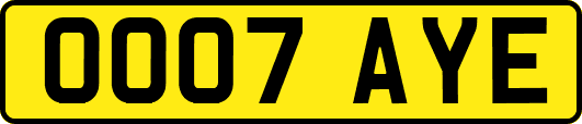 OO07AYE