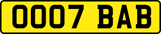 OO07BAB