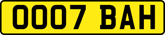 OO07BAH