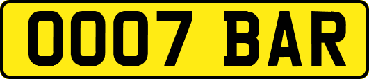 OO07BAR