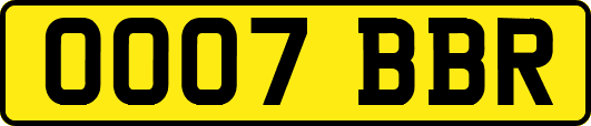 OO07BBR