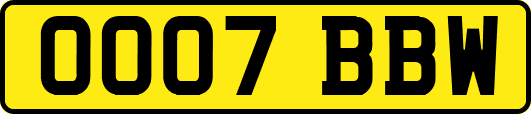 OO07BBW