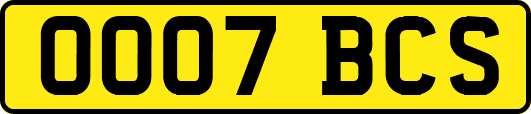 OO07BCS