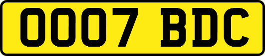 OO07BDC