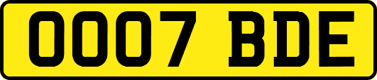 OO07BDE