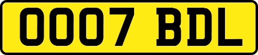 OO07BDL