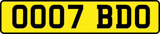 OO07BDO
