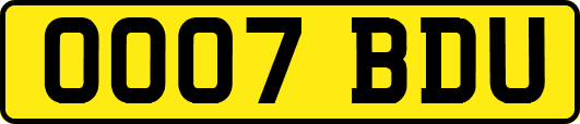 OO07BDU