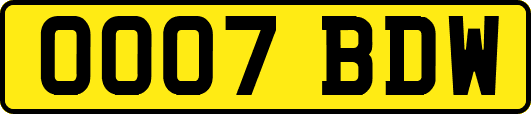 OO07BDW