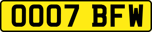 OO07BFW