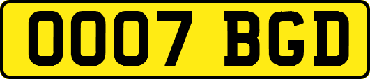 OO07BGD