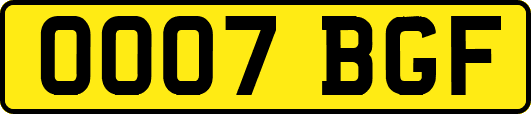 OO07BGF