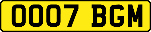 OO07BGM