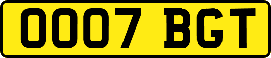 OO07BGT