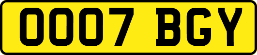 OO07BGY
