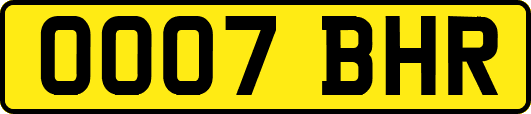 OO07BHR
