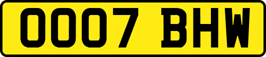 OO07BHW