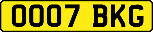 OO07BKG