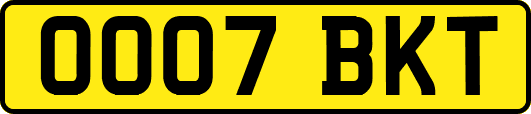 OO07BKT