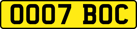 OO07BOC