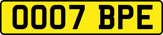 OO07BPE