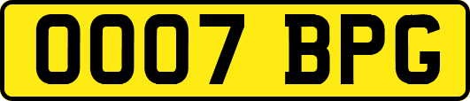 OO07BPG