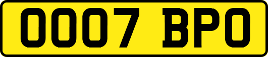 OO07BPO