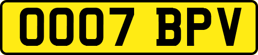 OO07BPV