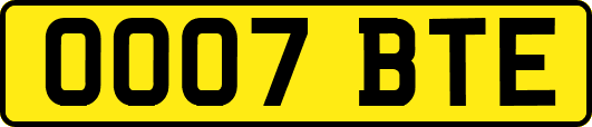 OO07BTE