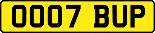 OO07BUP