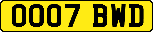 OO07BWD