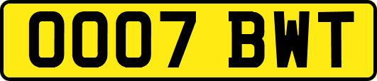 OO07BWT