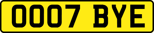 OO07BYE