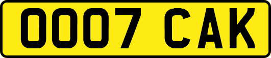 OO07CAK