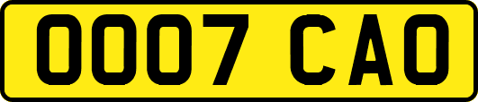 OO07CAO